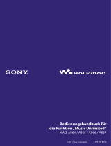 Sony NWZ-A865 Bedienungsanleitung