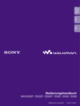Sony NW-E002F Bedienungsanleitung