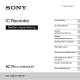 Sony ICD-UX512 Bedienungsanleitung