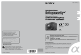Sony DSLR-A100 Bedienungsanleitung