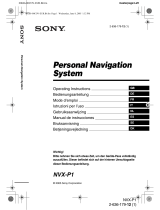 Sony NVX-P1 Bedienungsanleitung