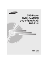 Samsung DVD-P181 Benutzerhandbuch