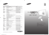 Samsung UE65HU8580Q Schnellstartanleitung