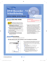 Samsung DVD-VR350 Schnellstartanleitung