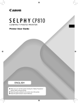 Canon SELPHY CP810 Benutzerhandbuch