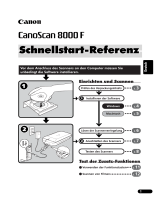 Canon CanoScan 8000F Bedienungsanleitung
