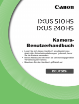 Canon IXUS 510HS Benutzerhandbuch