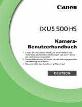 Canon IXUS 500HS Benutzerhandbuch