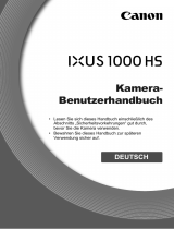 Canon IXUS 1000 HS Bedienungsanleitung