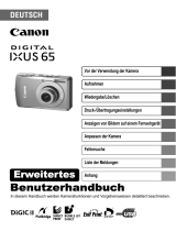 Canon DIGITAL IXUS 65 Benutzerhandbuch