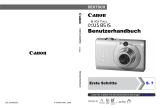 Canon Digital IXUS 85 IS Bedienungsanleitung