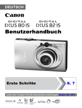 Canon Digital IXUS 82 IS Bedienungsanleitung