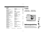 Canon DIGITAL IXUS 430 Benutzerhandbuch