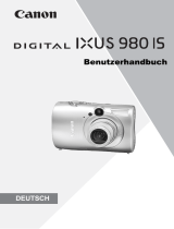 Canon Digital IXUS 980 IS Bedienungsanleitung