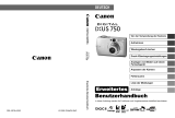 Canon Digital IXUS 750 Benutzerhandbuch