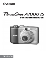 Canon PowerShot A1000 IS Bedienungsanleitung