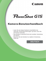Canon PowerShot G15 Benutzerhandbuch