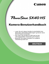 Canon PowerShot SX40 HS Benutzerhandbuch
