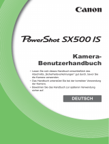 Canon Powershot SX500IS Benutzerhandbuch