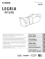 Canon LEGRIA HF-G40 Bedienungsanleitung