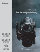 Canon LEGRIA HF M32 Bedienungsanleitung