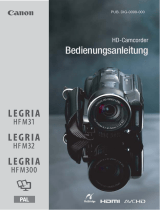 Canon LEGRIA HF M32 Benutzerhandbuch
