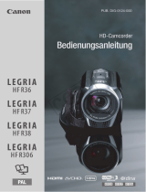 Canon LEGRIA HF R36 Bedienungsanleitung