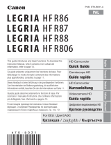 Canon LEGRIA HF R806 Bedienungsanleitung