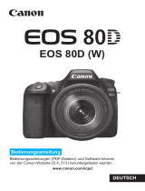 Canon EOS 80D Bedienungsanleitung