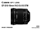 Canon EF-S 10-18mm f/4.5-5.6 IS STM Bedienungsanleitung