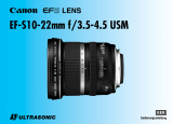 Canon EF-S 10-22mm f/3.5-4.5 USM Bedienungsanleitung