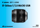 Canon EF-S 60mm f/2.8 Macro USM Bedienungsanleitung