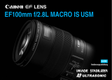 Canon EF 100mm f/2.8L IS USM Macro Bedienungsanleitung