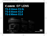 Canon TS-E 90mm f/2.8 Bedienungsanleitung