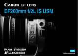 Canon EF200mm f 2L IS USM Bedienungsanleitung