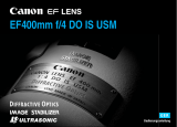 Canon EF 400mm f/4 DO IS USM Bedienungsanleitung