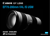 Canon EF 70-200mm f/4L IS USM Bedienungsanleitung