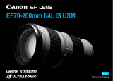 Canon EF70-200mm f 4L IS USM Bedienungsanleitung