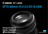 Canon EF 70-300mm f/4.5-5.6 DO IS USM Bedienungsanleitung