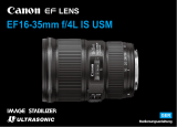 Canon EF 16-35mm f/4L IS USM Bedienungsanleitung