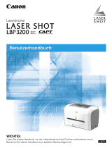 Canon Laser Shot LBP3200 Benutzerhandbuch