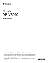 Canon DP-V3010 Bedienungsanleitung