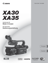 Canon XA35 Bedienungsanleitung