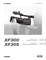 Canon XF300 Bedienungsanleitung