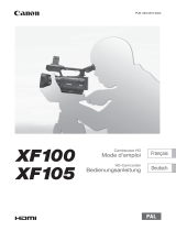 Canon XF105 Bedienungsanleitung