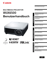 Canon XEED WUX6500 Benutzerhandbuch