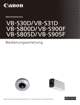 Canon VB-S900F Bedienungsanleitung