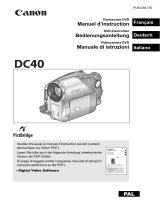 Canon DC40 Benutzerhandbuch