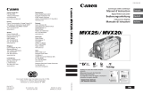 Canon MVX25i Bedienungsanleitung