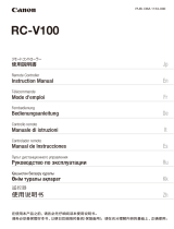 Canon RC-V100 Bedienungsanleitung
